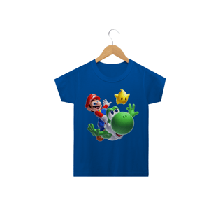 Nome do produtoCamiseta infantil Super Mario Bros
