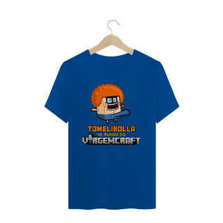 Nome do produto Camiseta Tomelirolla no Mundo do Virgemcraft
