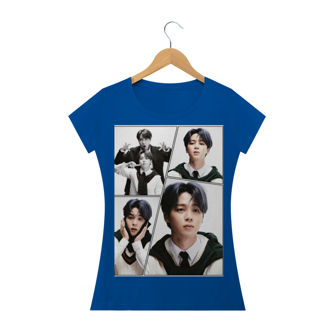 Baby Long Quality CAMISETA BTS - JIMIN R$60,73 em