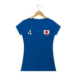 Nome do produtoCamiseta Japão - Samurai Blue - Fem