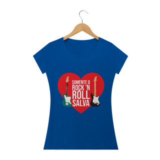 Nome do produto Camiseta Feminina Rock Salva