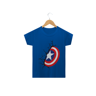 Nome do produto Camiseta Infantil Escudo Capitão América