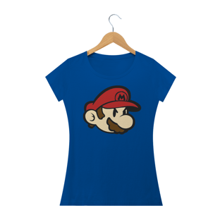 Nome do produtoCamiseta Feminina Face Super Mario
