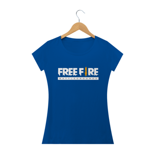 Nome do produtoCamiseta Feminina Free Fire Batlegrounds