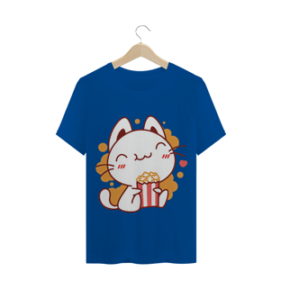 Nome do produtoCamiseta gato com Pipoca (gatos)