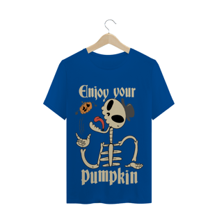 Nome do produtoCamiseta Enjoy you Pumpkin (caveiras)