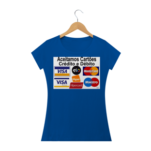 Nome do produtoCamisa feminina aceitamos cartões de crédito
