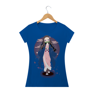 Nome do produtoCamiseta Feminina Kimetsu no Yaiba - Nezuco