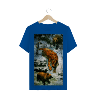 Nome do produto TIGRE SIBERIANO VS URSO PARDO DE AMUR - DESENHO