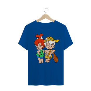 Nome do produtoCamiseta Os Flintstones - Bam-Bam e Pedrita