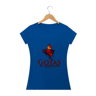 Nome do produto Camiseta Feminina Gotas de Fidelidade