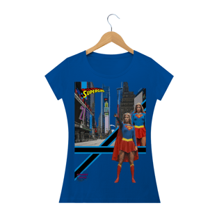 Nome do produtoSupergirl!!!!! Camisa Feminina Baby Long Quality
