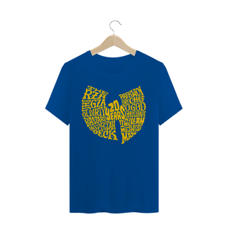 Nome do produtoCamiseta de Malha Quality Wu Tang Clan  20 Years Yellow