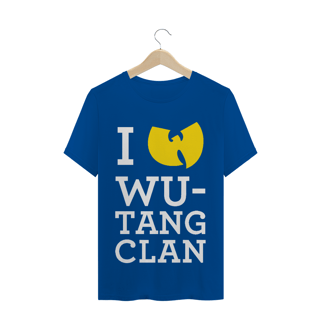 Nome do produtoCamiseta de Malha Quality Wu Tang Clan I Love WU Branco