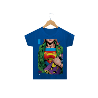 Nome do produtoSuperGirl ! Camisa Infantil Menina