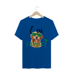 Nome do produtoCamiseta Golden Retriever - E aí cara?
