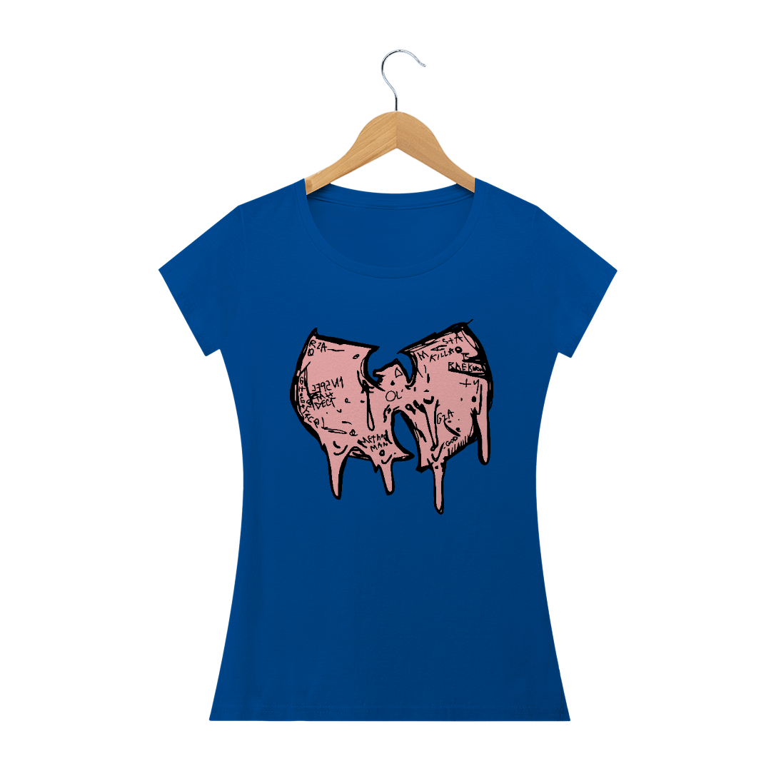Nome do produto: Baby Long Quality WUTANG Logo Grafite Rosa