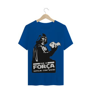 Nome do produto Camisa que a força esteja com você NO BANHEIRO -  PROMOÇÃO DE INAUGURAÇÃO DE 59,90 POR APENAS 45,69