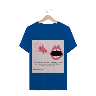 Nome do produtoT-Shirt Voz Malala