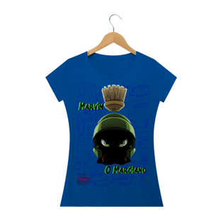 Nome do produtoMarvin O Marciano! Camisa Feminina Baby Long Quality