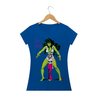 Nome do produtoShe-Hulk Transforme! Camisa Feminina baby long quality