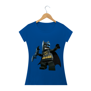 Nome do produtoCamiseta Baby Long Feminina - Lego Batman