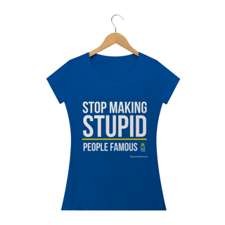 Nome do produto Camiseta Stupid People Faminina