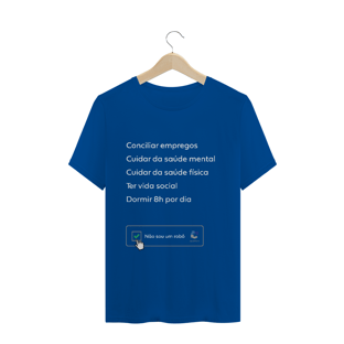 Nome do produtocamiseta unissex - não sou um robô