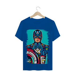 Camiseta Vitral Capitão América