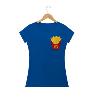 Nome do produto Camiseta Baby Long Quality Batata Frita Do Mc Donalds Tumblr Lanchonete