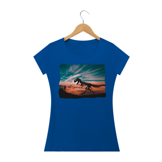 Nome do produto Camiseta Baby Long Quality Estampa Passeando com Dinossauro