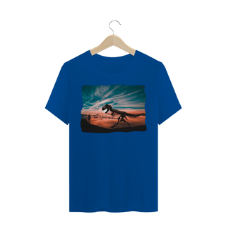 Nome do produto Camiseta Quality Estampa Passeando com Dinossauro