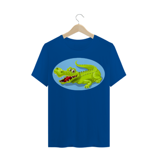 Nome do produto Camiseta Masculina Quality Estampa Jacaré Sorrindo