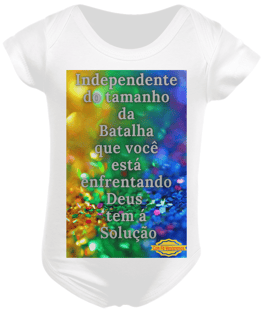 Nome do produtoBody Infantil Personalizado