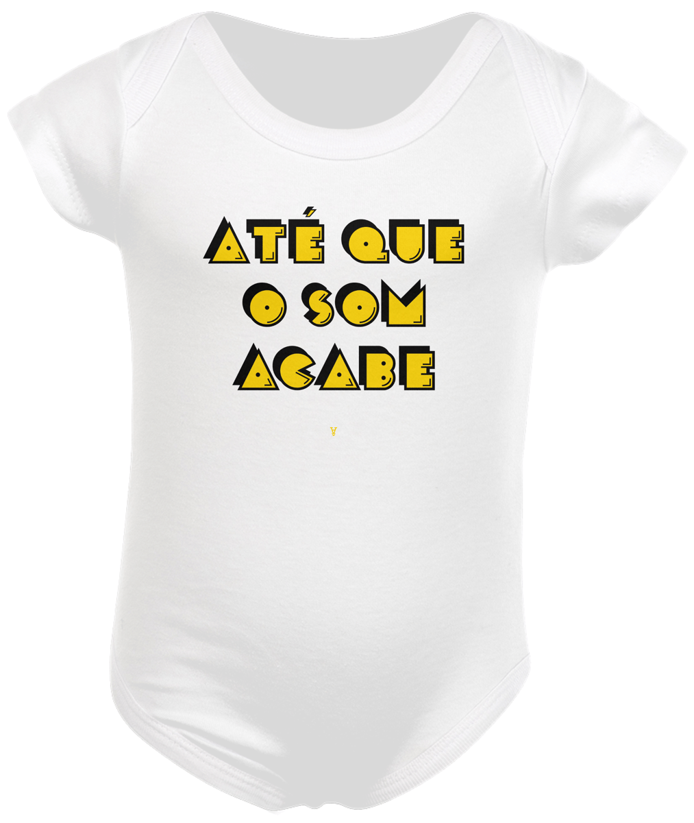 Nome do produto: até que o som acabe (body infantil)