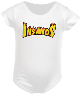 Body Infantil Insanos Produções Branco