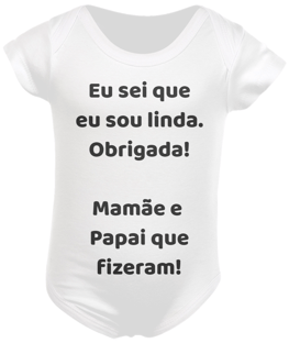 Nome do produtoEu Sei Que Sou Linda - by Memes Brasil