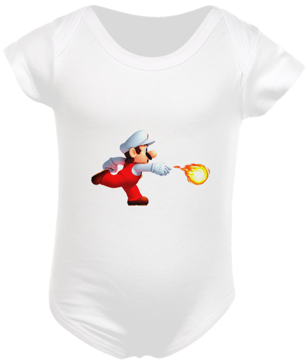 Body Infantil Mario Fire 