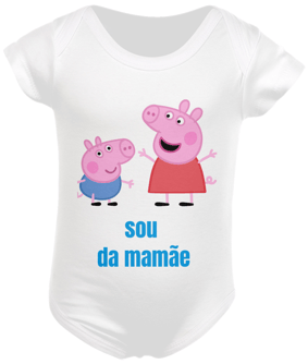 Body da Peppa Pig Infantil Masculino