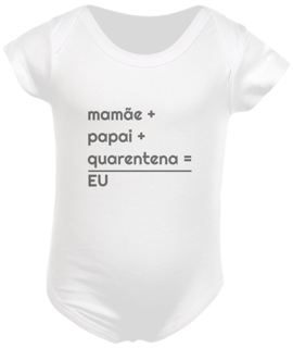 Quarentenou - Body infantil