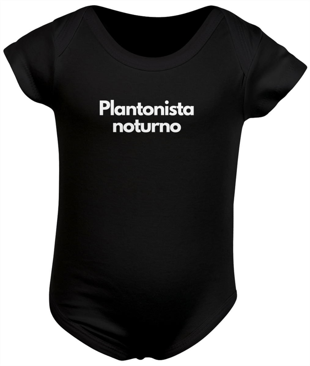 Nome do produto: Body Preto Plantonista Noturno