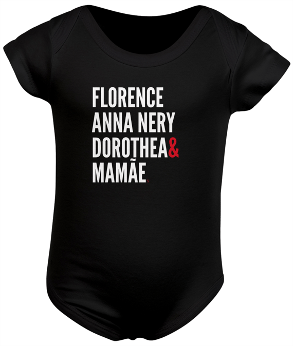 Body Preto Enfermeiras Padrão