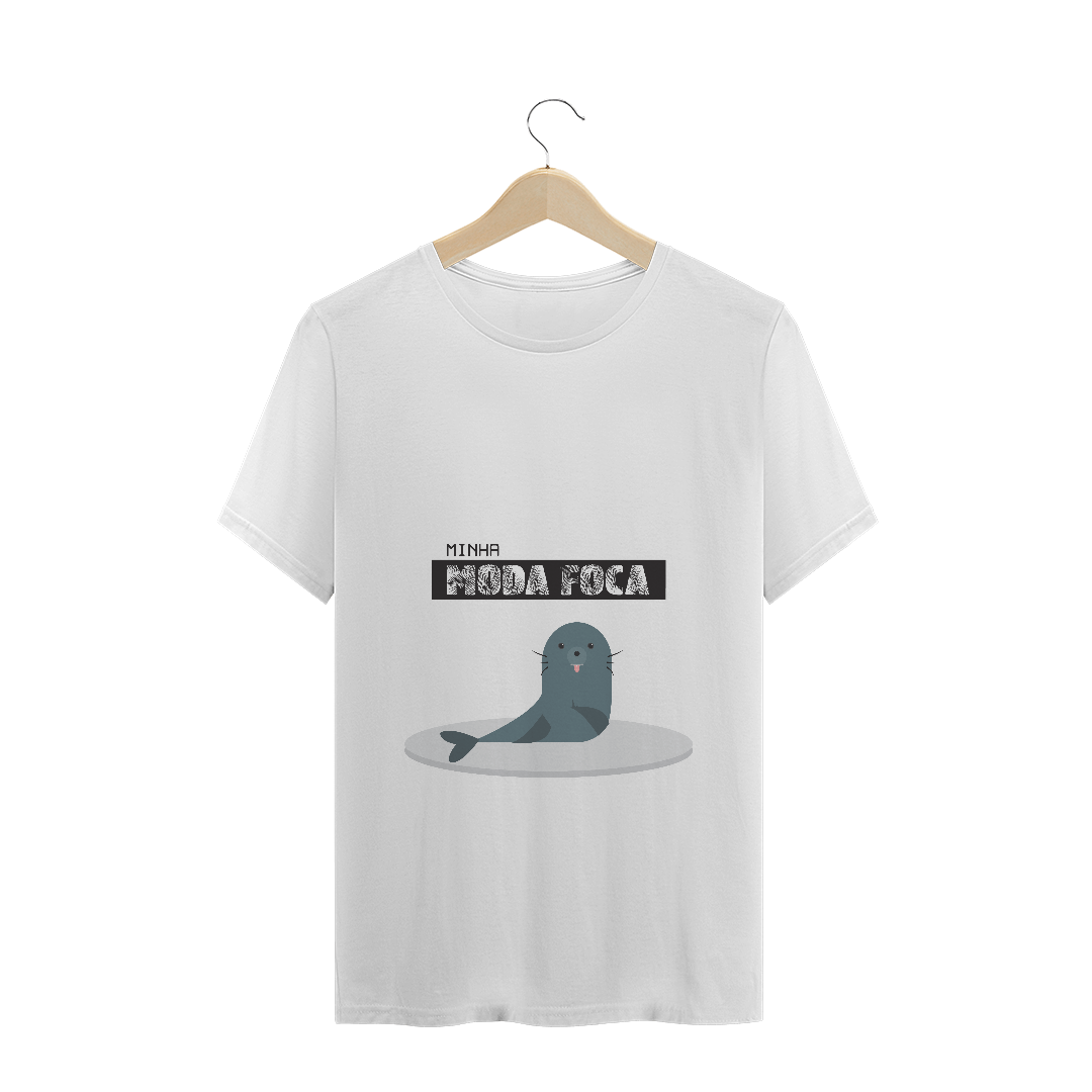 Nome do produto: T-Shit Minha Moda Foca