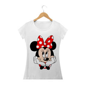 Camiseta Feminina- Minnie Varias Cores
