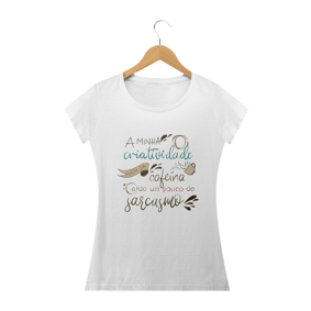 Camiseta Café e Sarcasmo