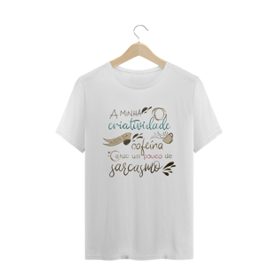 Nome do produtoCamiseta Café e Sarcasmo Masc
