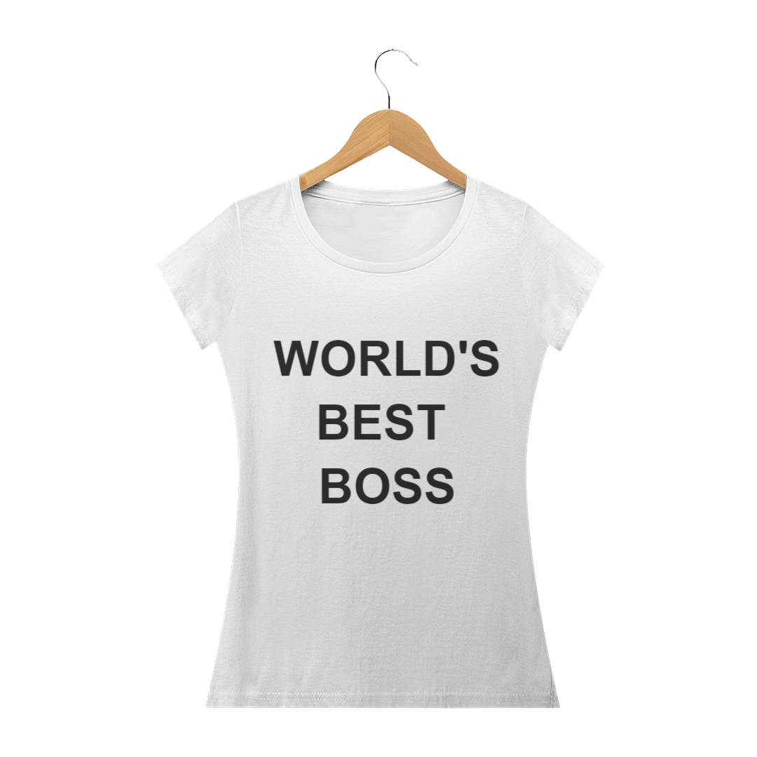 Nome do produto: Camiseta The Office - World\'s best boss