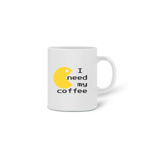 Nome do produtoCANECA PAC-MAN - I NEED MY COFFEE