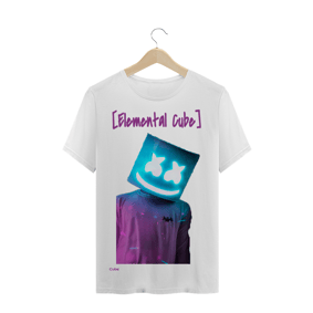 Camiseta Cube - Marshmallow