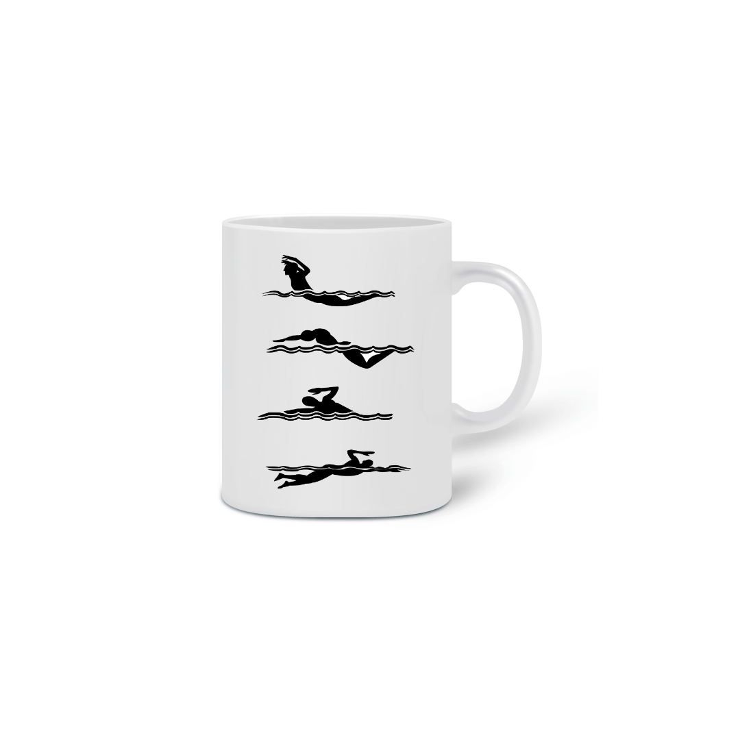 Nome do produto: Caneca de nadadores